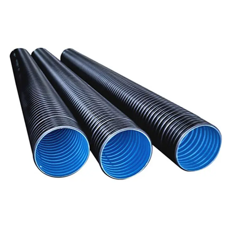 HDPE 이중벽 골판지 파이프가 현대 도시 배수 프로젝트에서 널리 선호되는 이유는 무엇입니까?