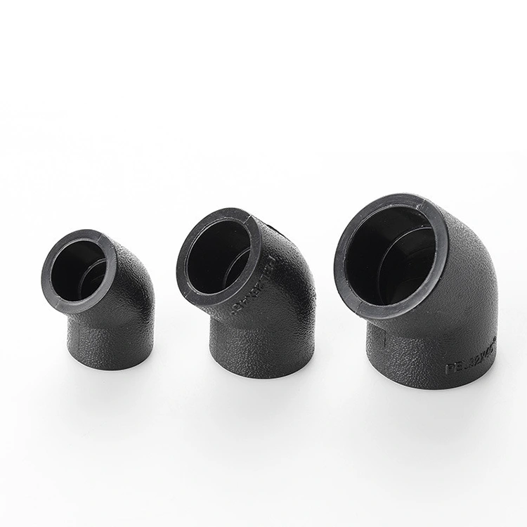 HDPE 45 ° 팔꿈치 저항 회전