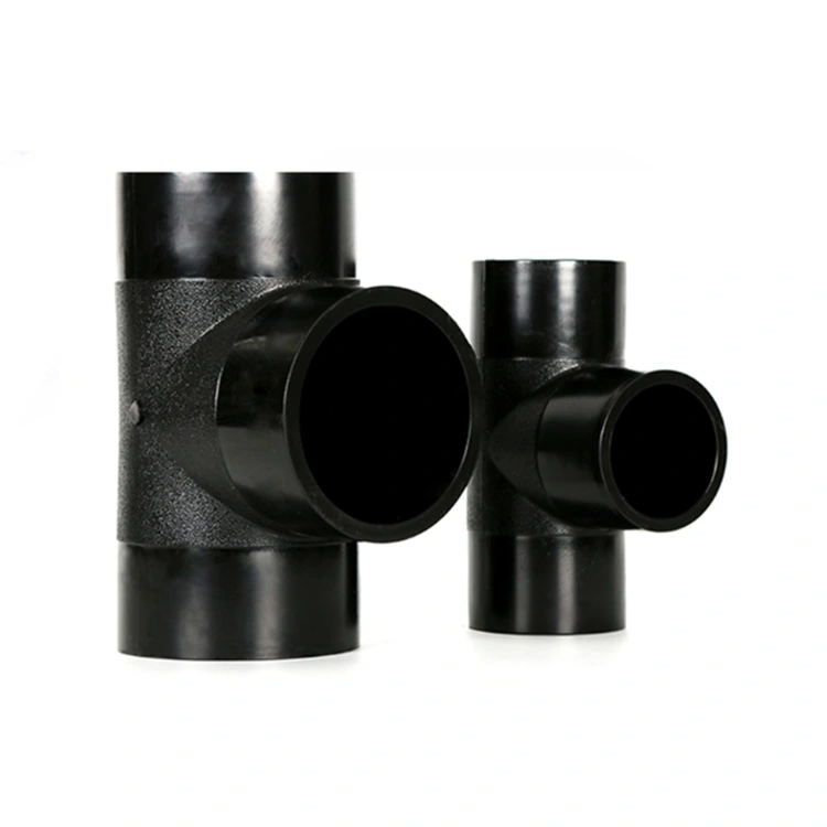 HDPE 90도 동일한 직경 티