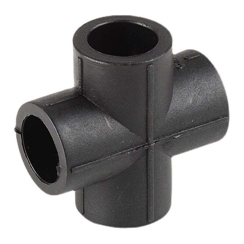 파이프 연결용 HDPE 동일 직경 크로스 조인트