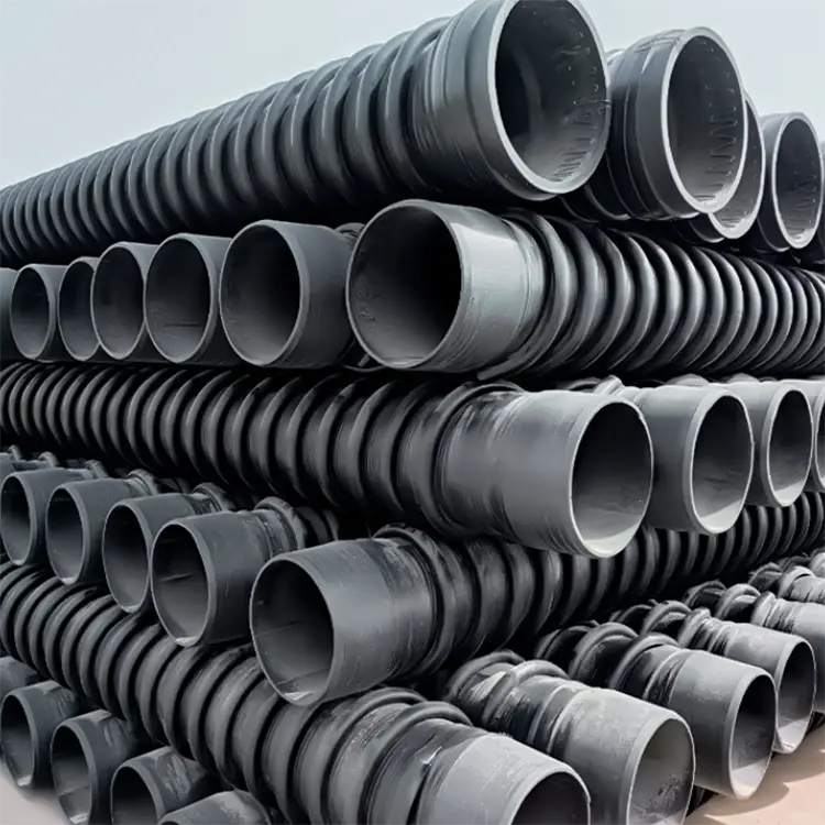 HDPE 트위스트 강화 캐럿 파이프
